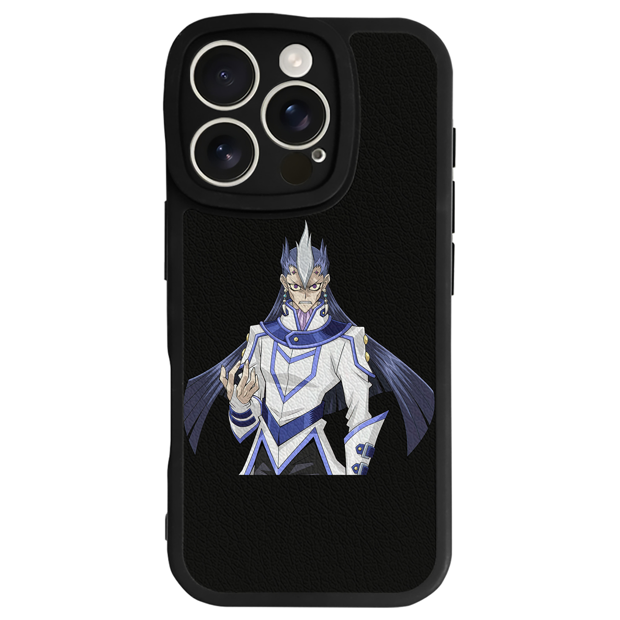 遊☆戯☆王 Yu-Gi-Oh! 【iPhone 16シリーズ対応】シリコンスマホケース（レザー調） 材質：シリコン